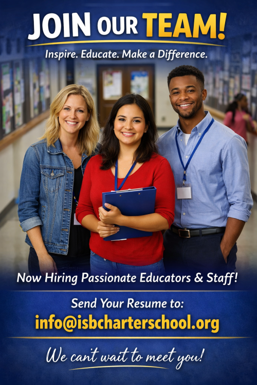 Join our team at ISB!